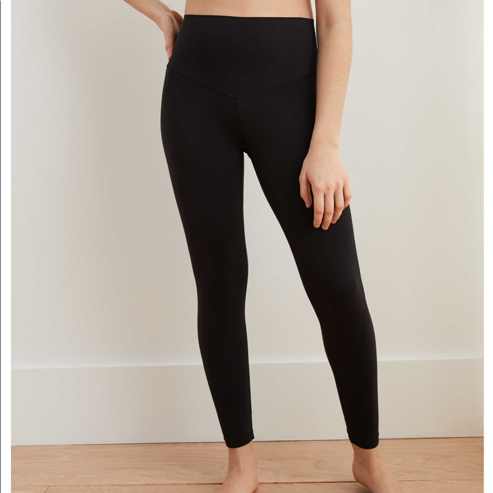 AERIE PLAY REAL ME HIGH WAISTED 7/8 LEGGING
